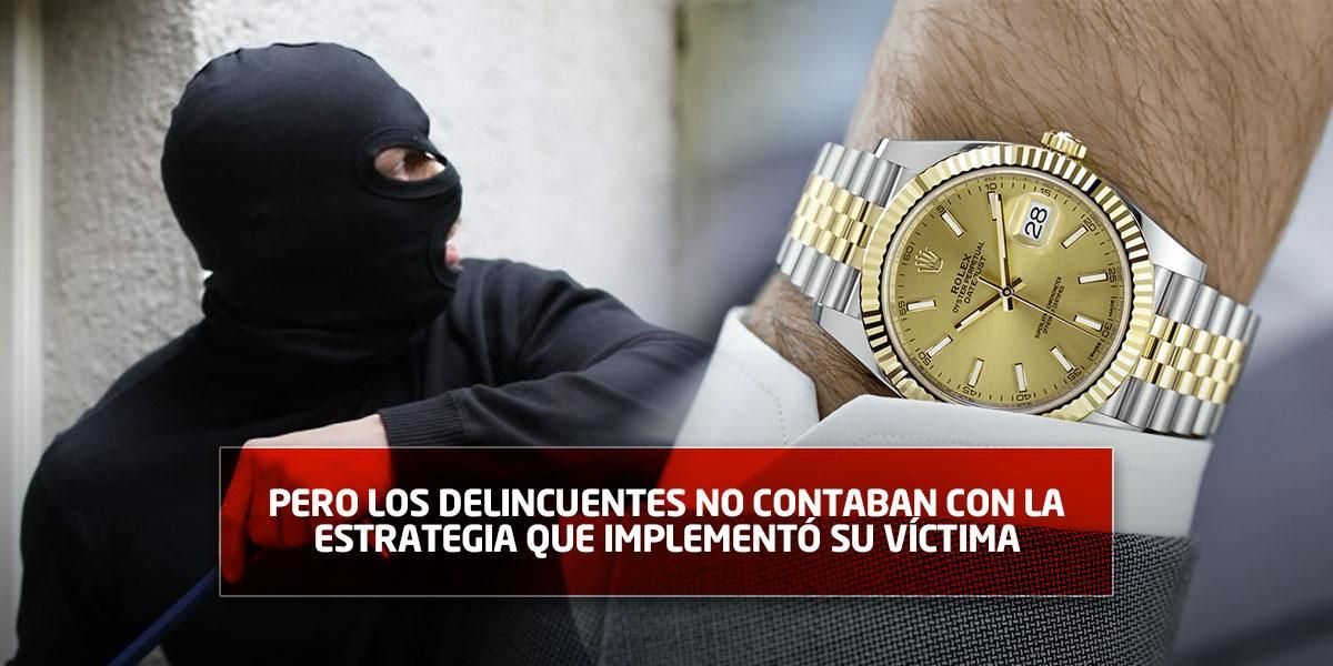Vuelven a atacar “Los Rolex”: delincuentes le robaron el reloj a un hombre en Usaquén