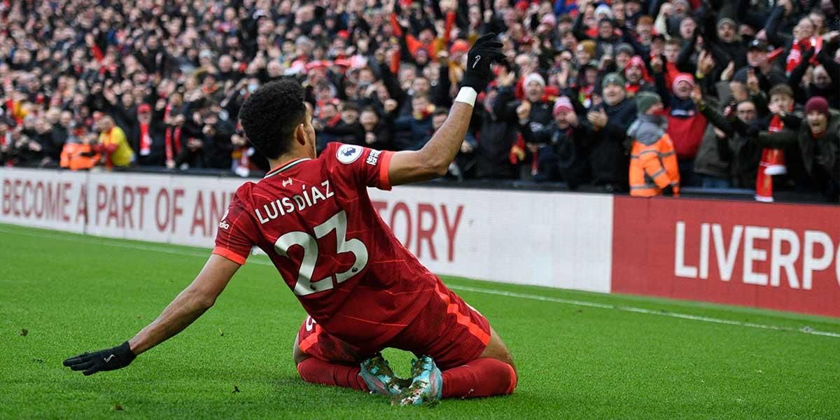 (Video) Con un golazo, Luis Díaz marcó su primer gol con el Liverpool