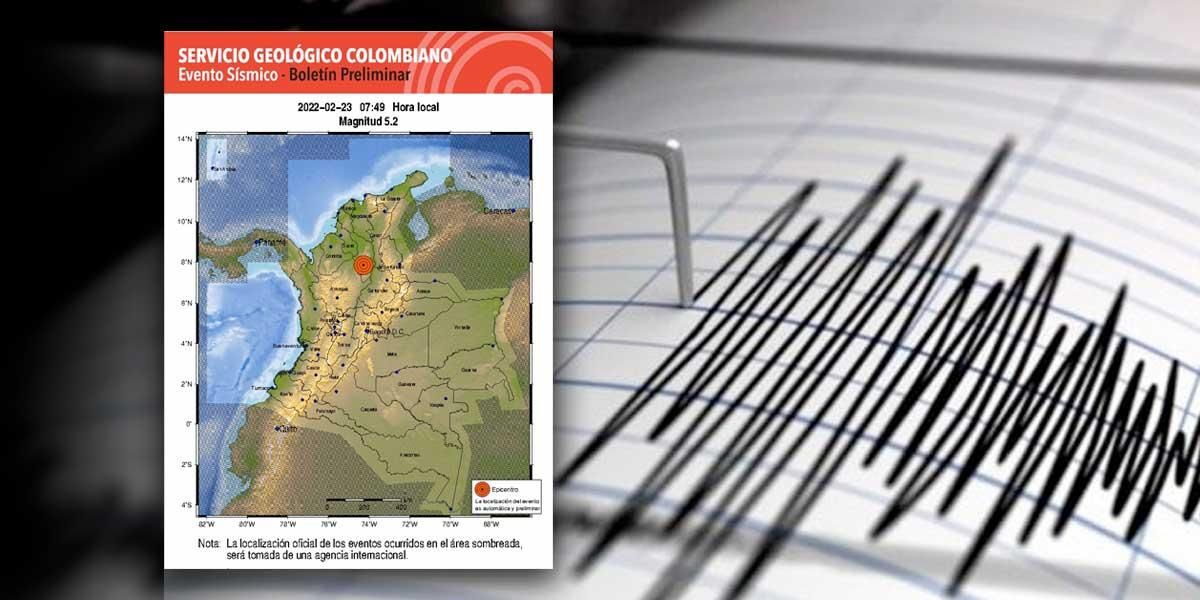 Fuerte temblor se registró en gran parte del país