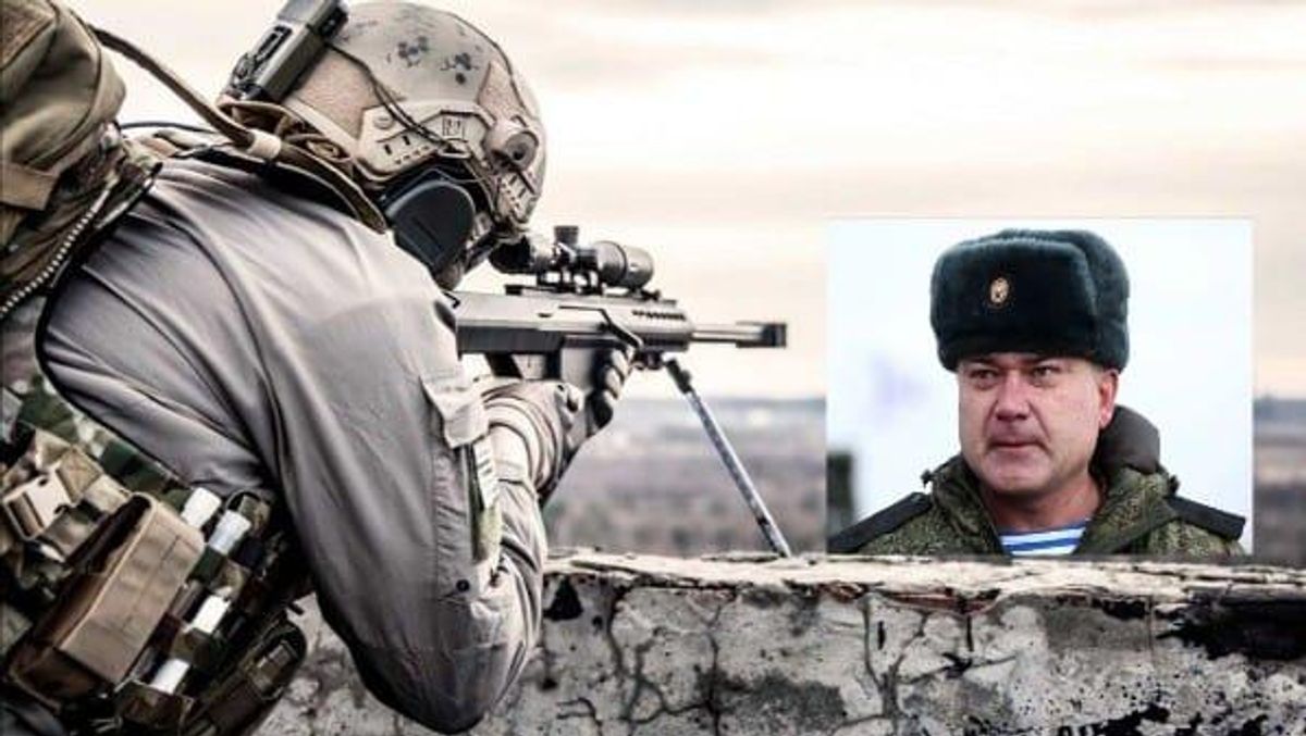 Francotirador ucraniano ‘mató’ al general ruso ‘de más alto rango’: “Le disparó a 1.500 metros”