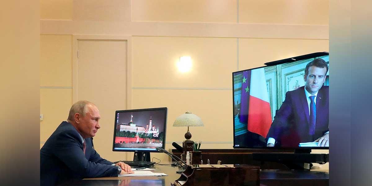 Putin-le-dice-a-Macron-que-logrará-sus-objetivos-“con-la-negociación-o-con-la-guerra”