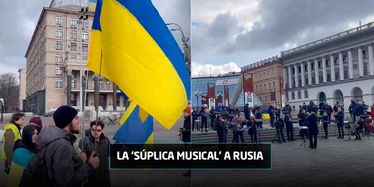 “No destruyan esta ciudad”: El emocionante concierto de la ‘Sinfónica’ de Kiev en medio de la guerra