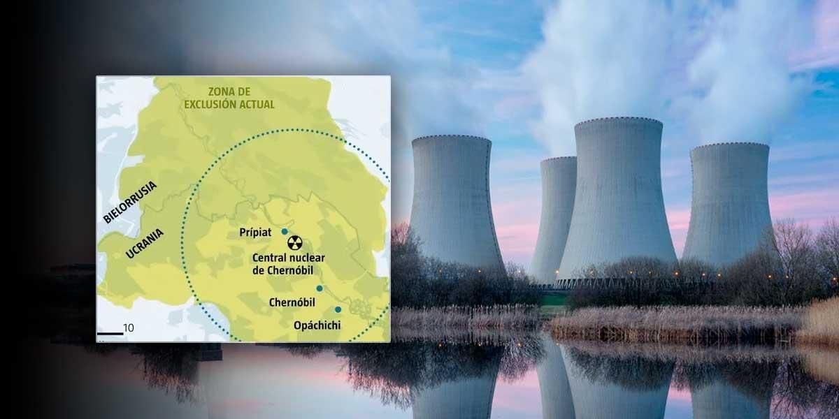 Acusan a Rusia de ‘desconectar’ la planta nuclear de Chernóbil: “Podría liberar radiación”