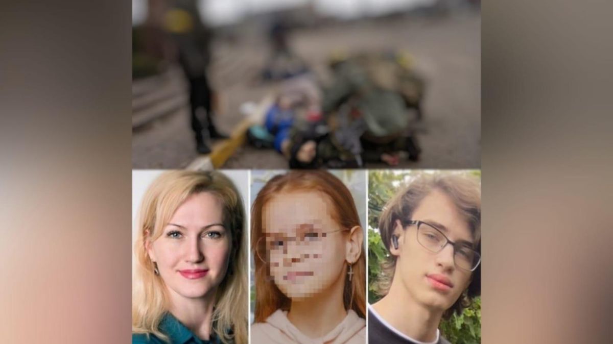 Revelan identidad de la familia que murió en el bombardeo ruso en Irpín: Desgarrador relato del papá