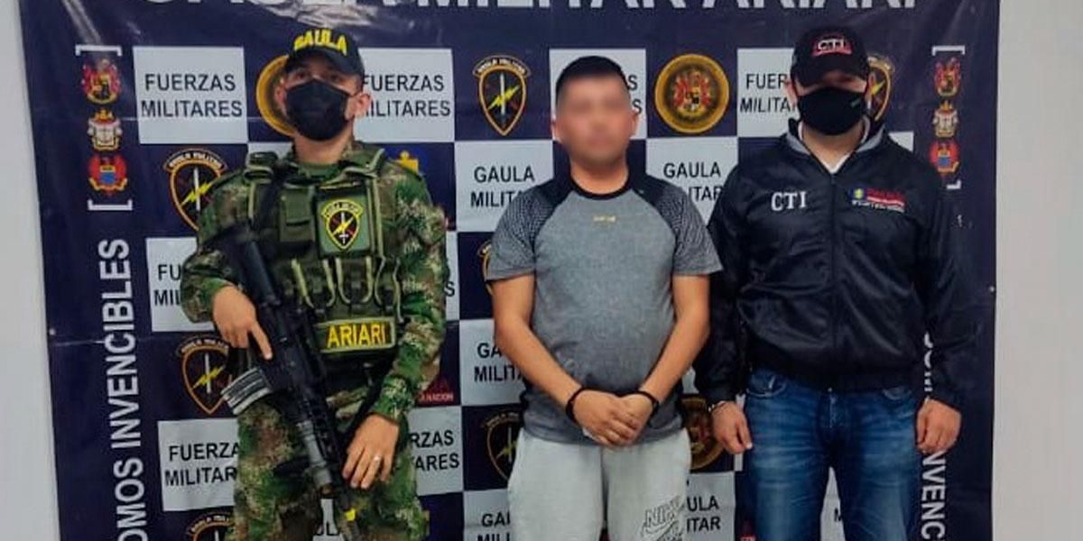 Capturan en Villavicencio a alias Márgaro, requerido por la Corte de Estados Unidos