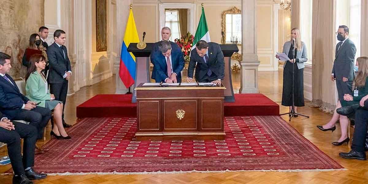 Colombia e Irlanda firmaron carta de intención en seguridad