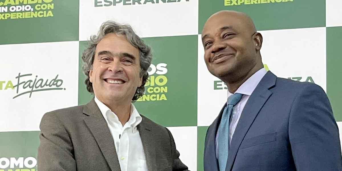 Luis Gilberto Murillo será la fórmula vicepresidencial de Sergio Fajardo