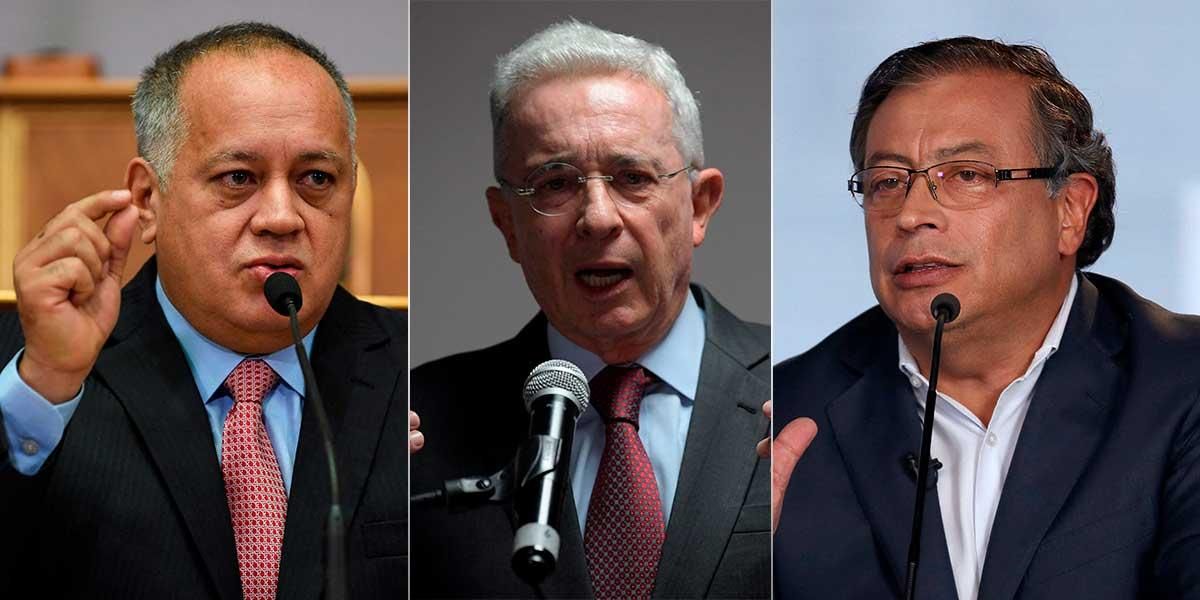“Petro no es nuestro candidato”: Líder chavista Diosdado Cabello responde a acusaciones de Uribe