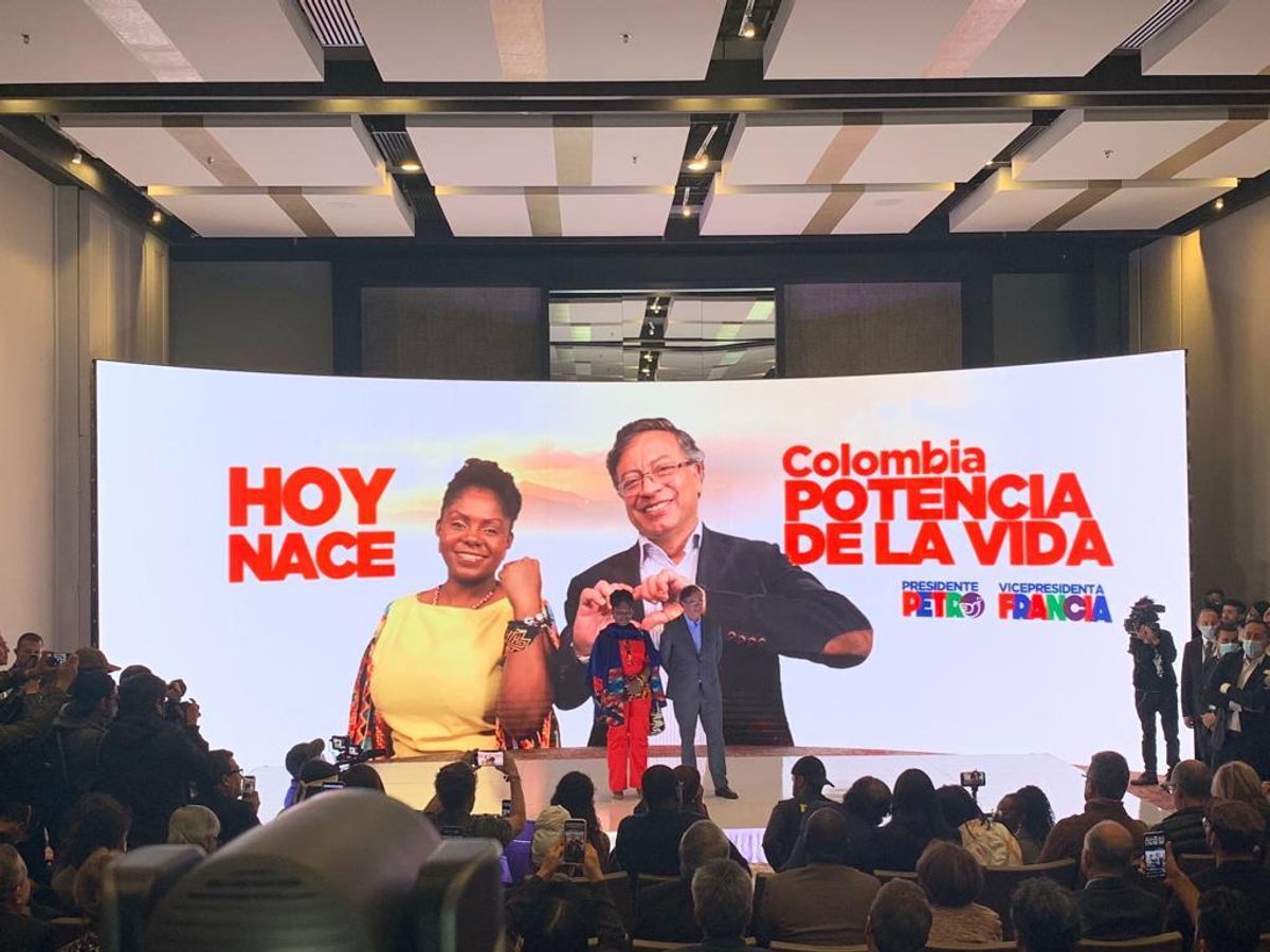 Francia Márquez será la fórmula vicepresidencial de Gustavo Petro