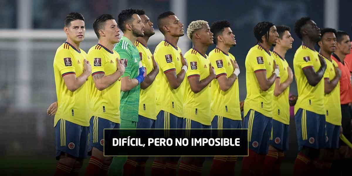 El ‘mix’ de resultados que necesita Colombia para clasificar al Mundial o disputar el repechaje