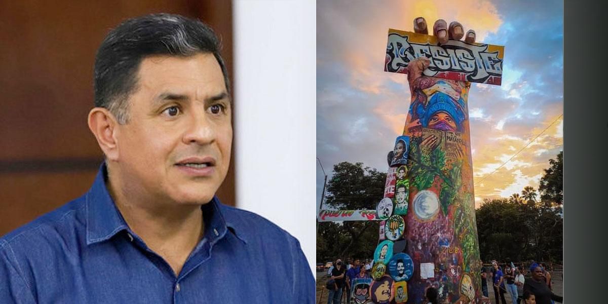 Disputa por ‘Monumento a la Resistencia’ en Cali: Inspector ordena desmontarlo, pero alcalde se niega