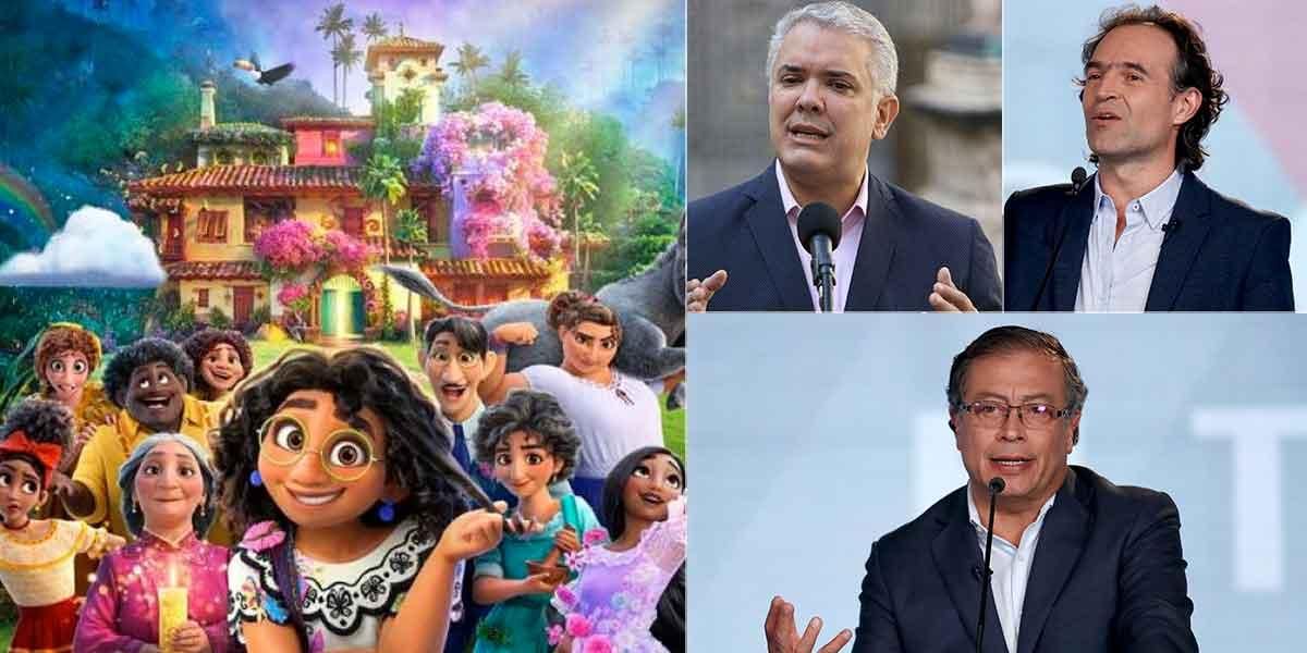 Petro, Duque y ‘Fico’ Gutiérrez: políticos reaccionaron al Premio Óscar de ‘Encanto’