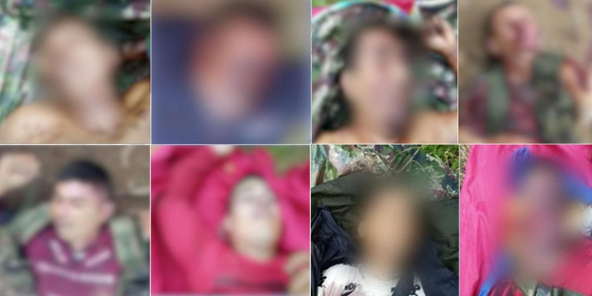 Revelan identidades de las personas que murieron en operación militar en Putumayo