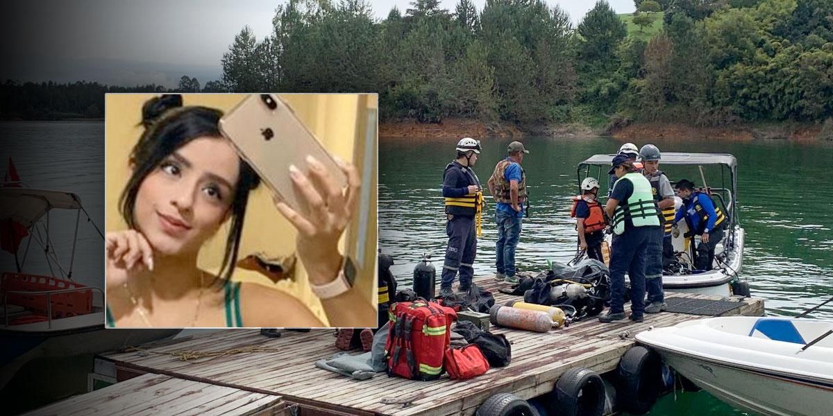 Hallaron cuerpo de Saray Narváez, joven que se accidentó en moto acuática en El Peñol