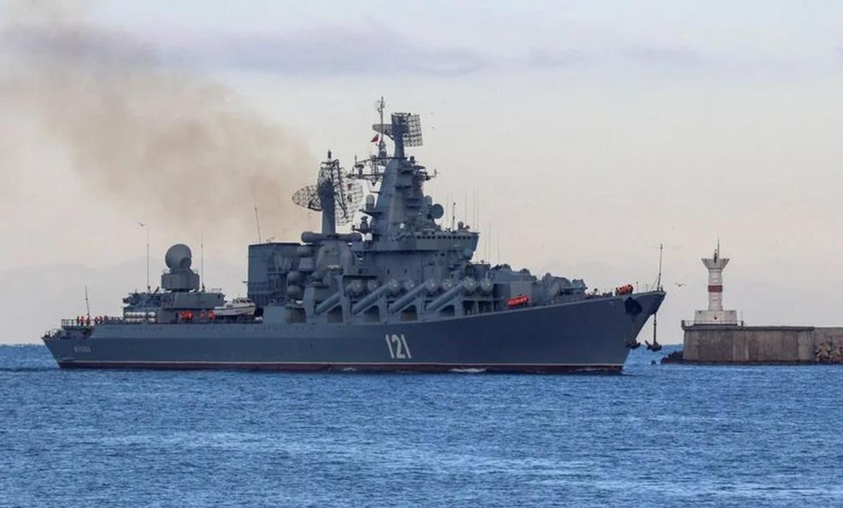 Hundimiento del buque “Moskva” es “un golpe duro” para la flota rusa, según el Pentágono