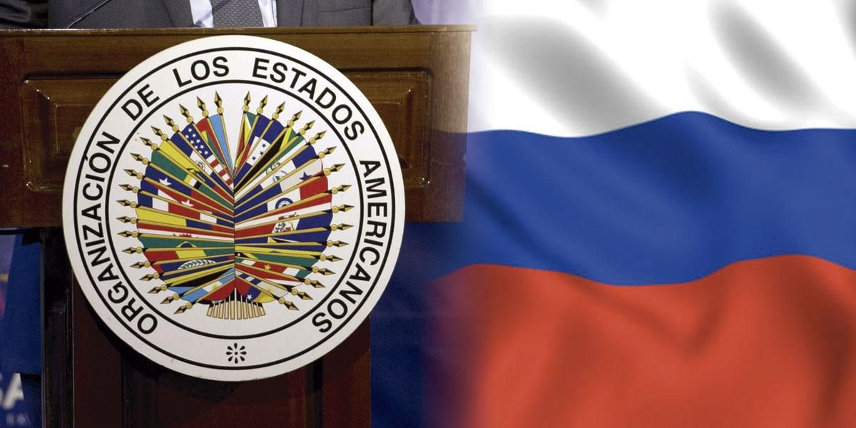 OEA aprueba la suspensión de Rusia como observador permanente