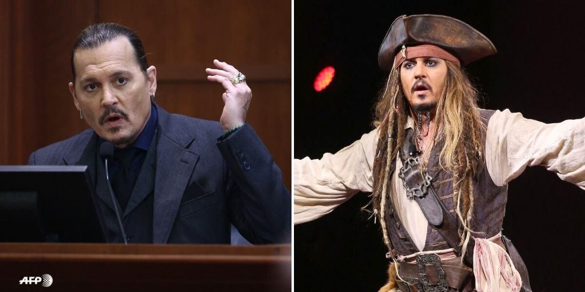 Johnny Depp Jack Sparrow en ‘Piratas del Caribe’