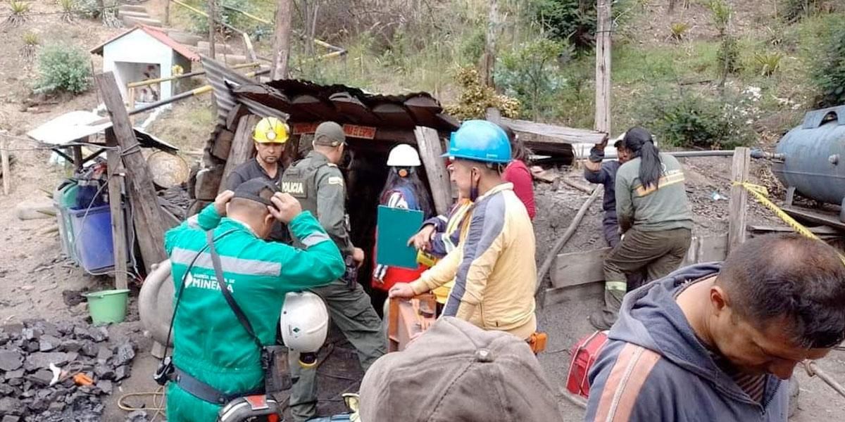 Mueren dos mineros por explosión en mina ilegal de carbón en Cucunubá, Cundinamarca