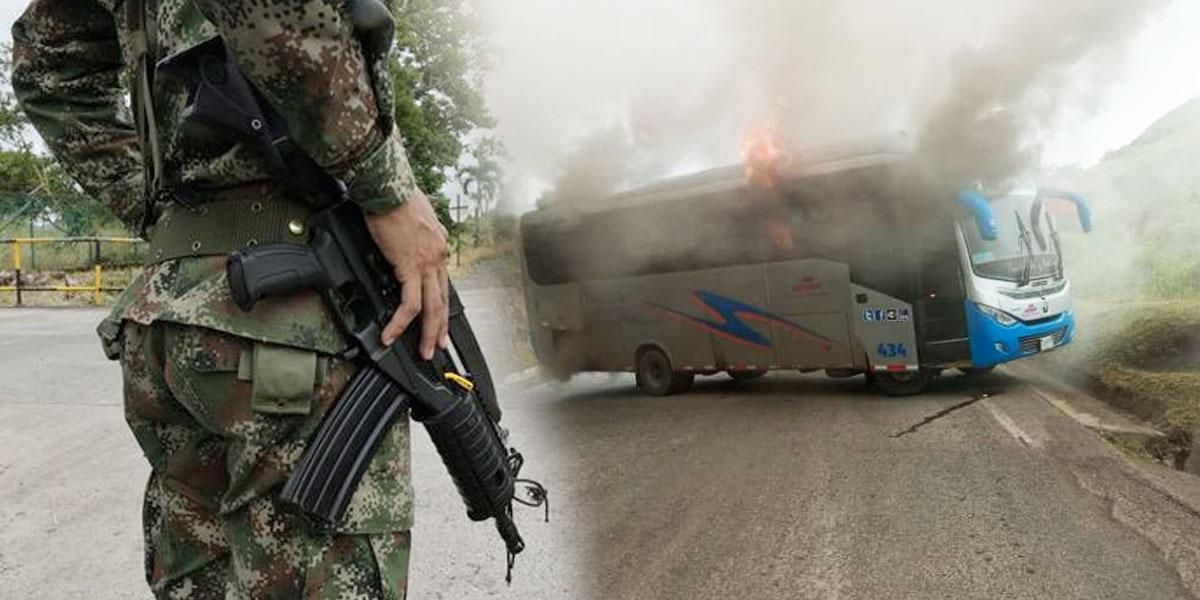 Clan del Golfo llega a Bolívar: 12 municipios bajo amenaza, vehículos quemados y comercio cerrado