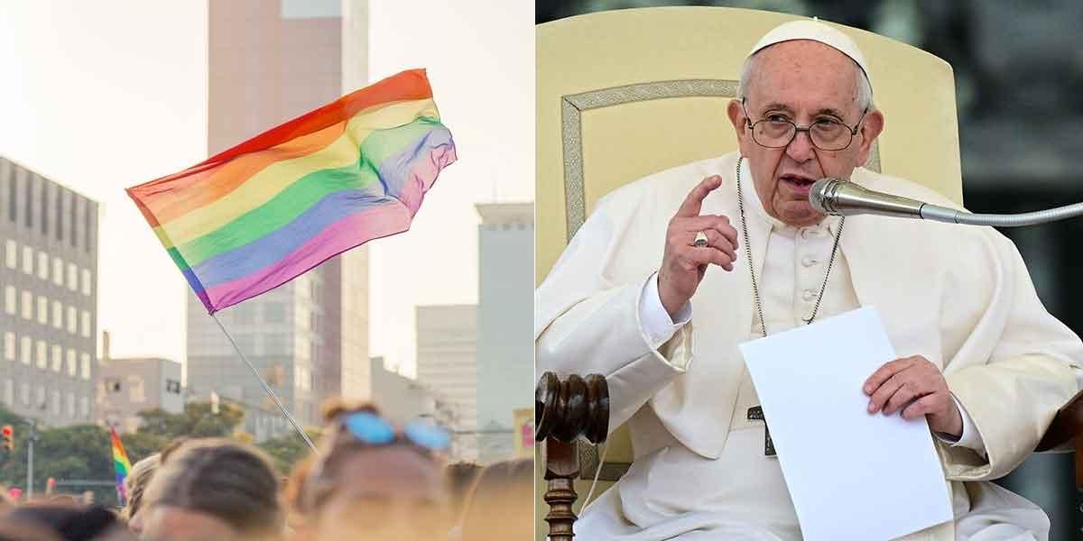 “La Iglesia no rechaza a homosexuales, personas de la Iglesia sí”, dice el papa Francisco