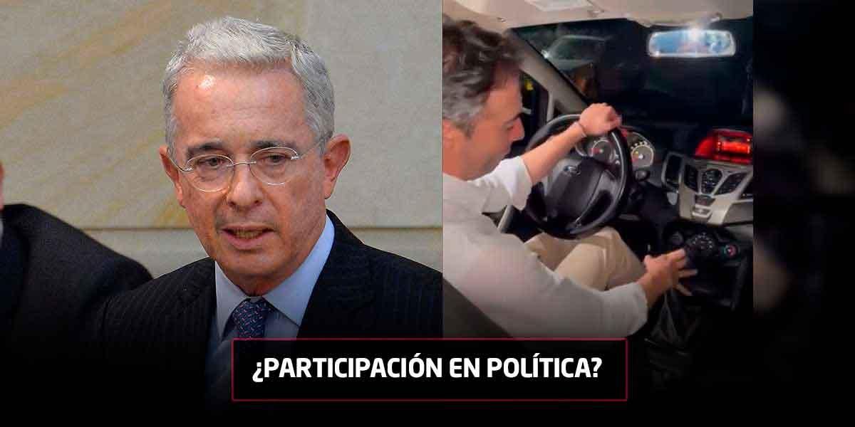 “El cambio en primera”: el juego de palabras de Daniel Quintero de cara a elecciones; Uribe le contestó