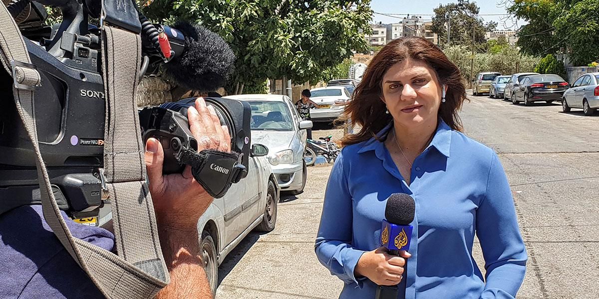 Murió-una-periodista-de-Al-Jazeera- por disparos
