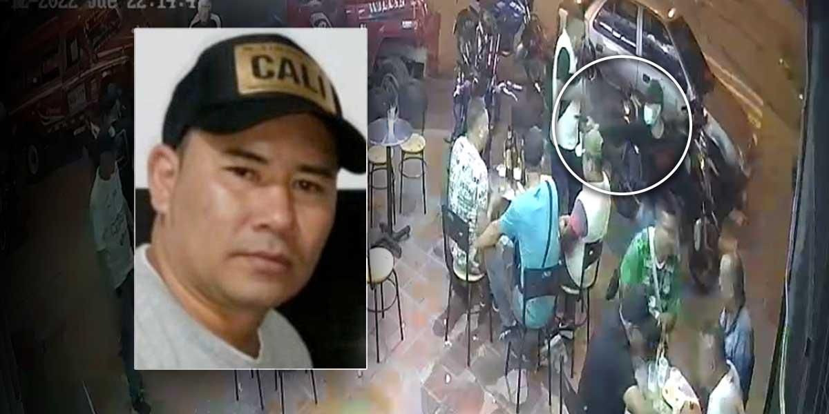 Video | Mientras se tomaba una cerveza sicarios asesinan a reincorporado en Cali