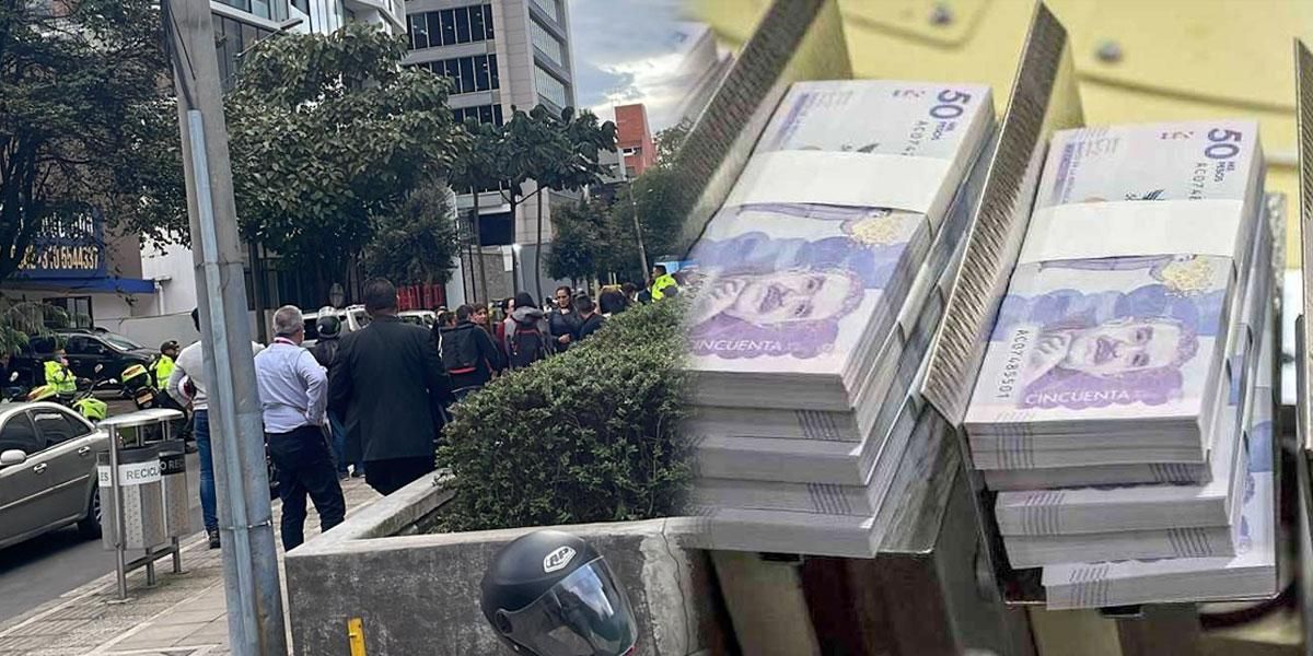 Frustran millonario robo en edificio del norte de Bogotá