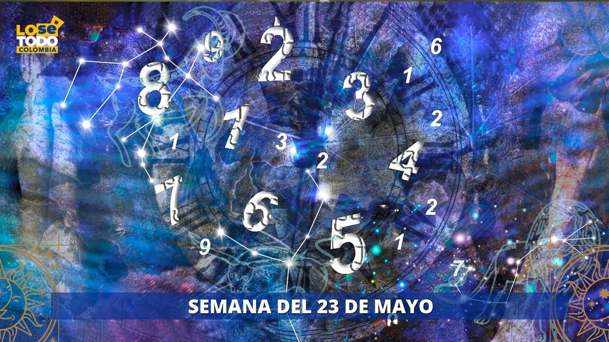 Horóscopo numerología - Semana 23 de mayo