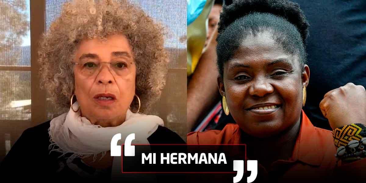 El emotivo mensaje de la legendaria activista afroamericana Angela Davis en apoyo a Francia Márquez