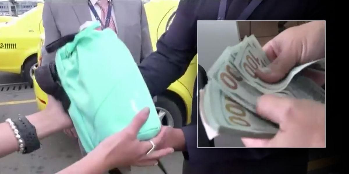Taxista devolvió más de 16 millones de pesos a pasajera que los dejó en su carro