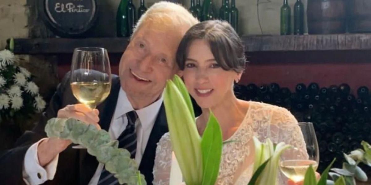 Julio César Luna se casa a sus 77 años