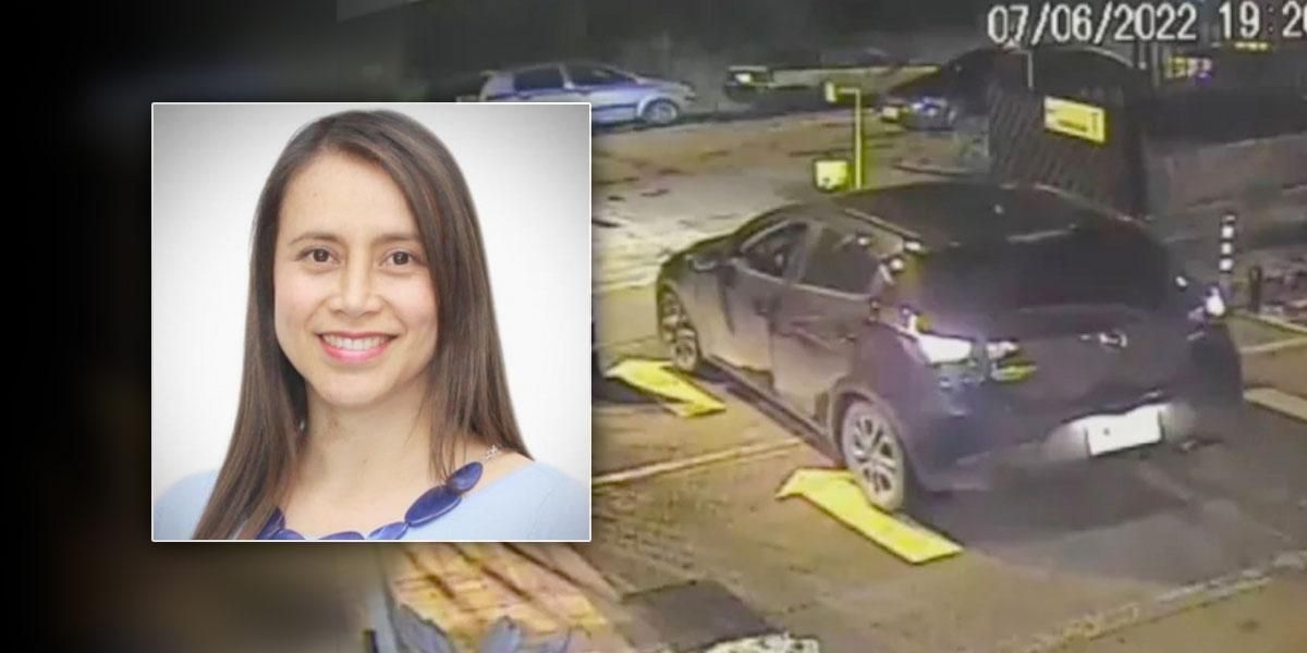 Encontraron, con rastros de sangre, el carro de la psicóloga Adriana Pinzón