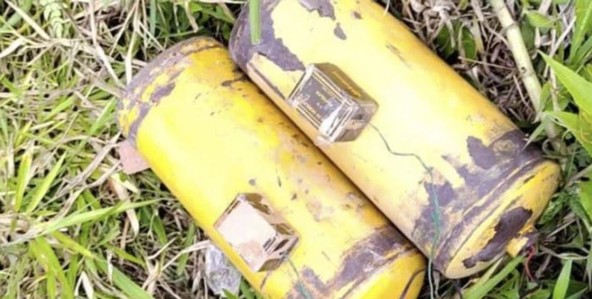 Cilindros bomba encontrados en Guayabetal, Cundinamarca, fueron detonados de manera controlada