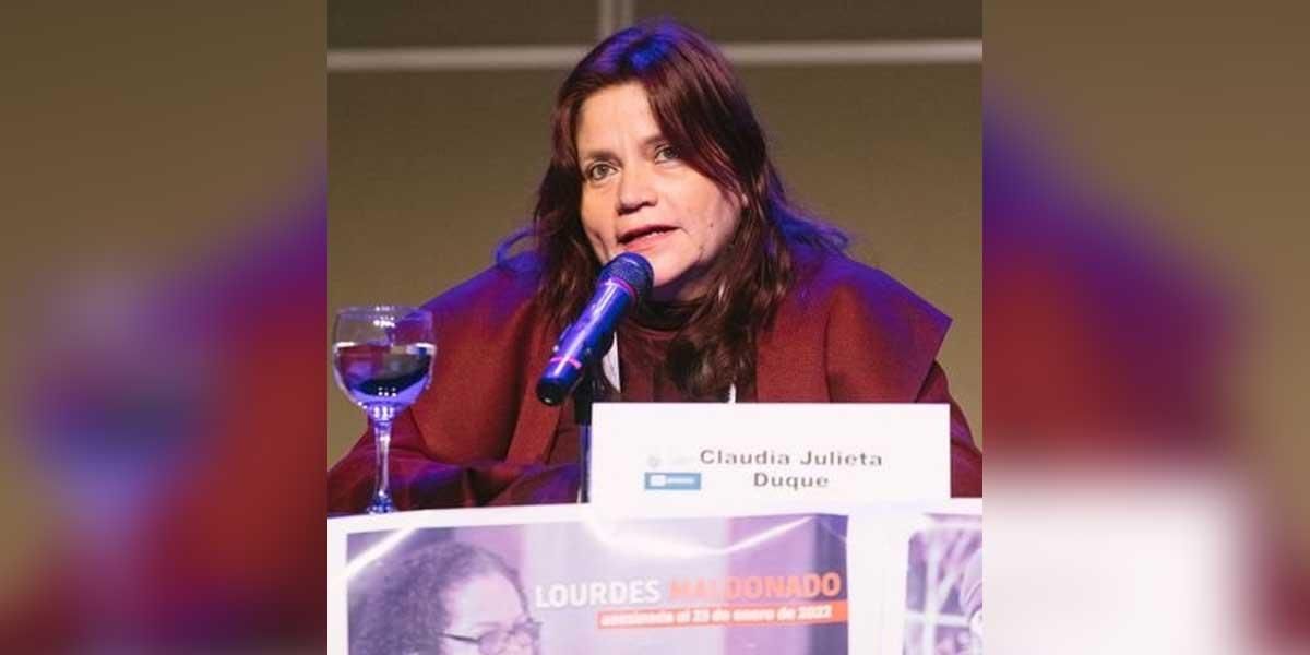 Por amenaza, persecución y exilios a periodista Claudia Duque condenan a la Nación