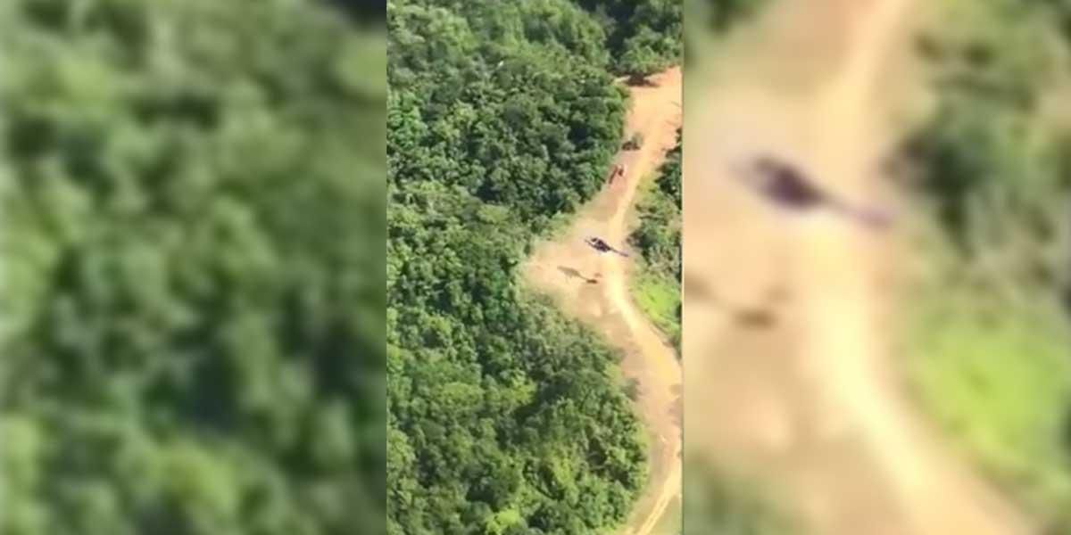 Video | Helicóptero de Ecopetrol es atacado con disparos en el municipio de Tibú