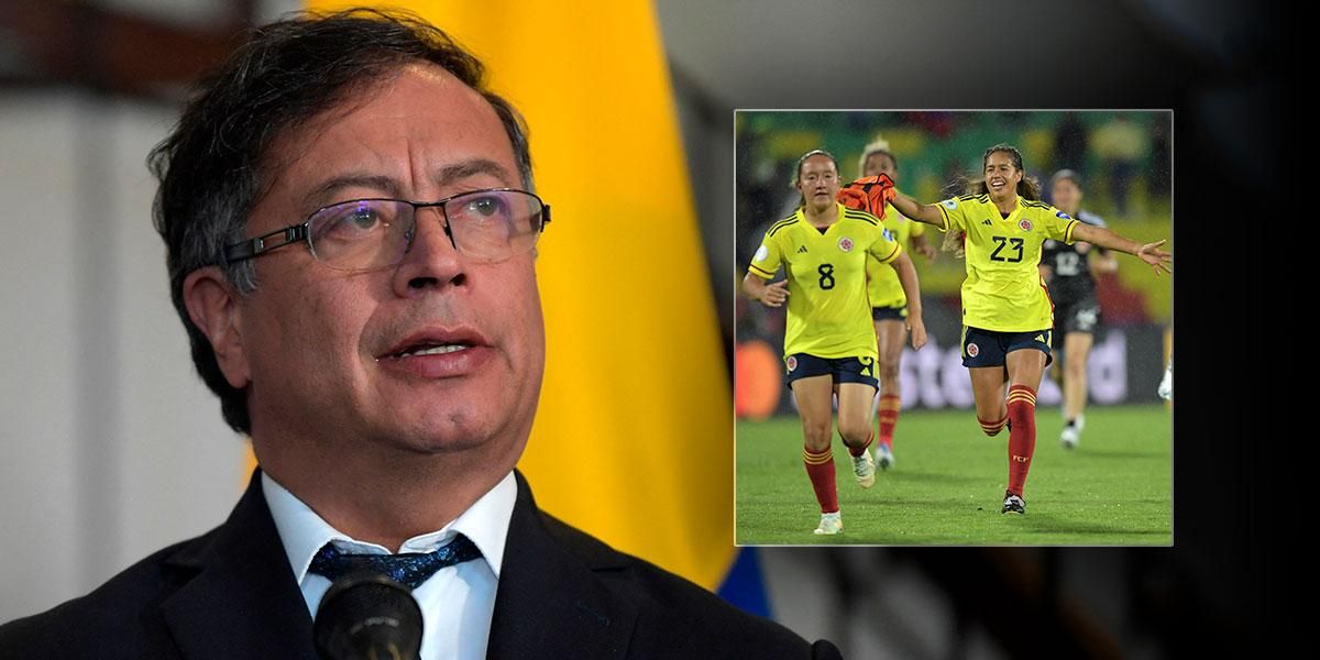 Tras triunfo de la Selección Colombia, Petro espera lograr que se constituya la Liga de Fútbol Femenino