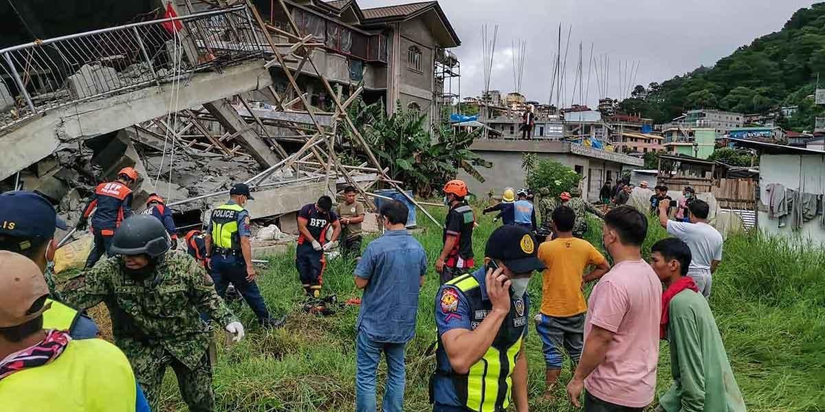 Cinco muertos tras poderoso terremoto en el norte de Filipinas