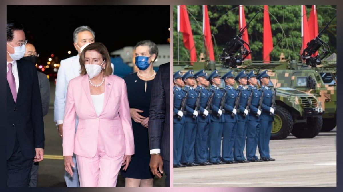 Ejército chino emprenderá “operaciones militares dirigidas” alrededor de Taiwán tras llegada de Nancy Pelosi