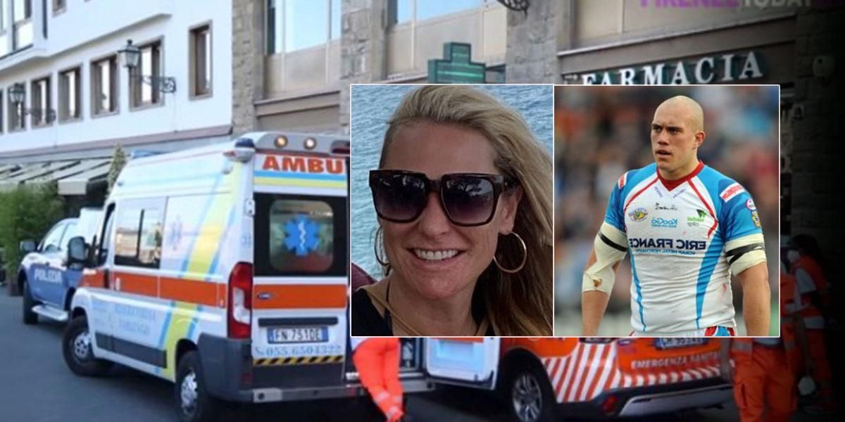 Ex estrella del rugby murió de un ataque cardiaco en la habitación de un hotel mientras “agredía a su novia”