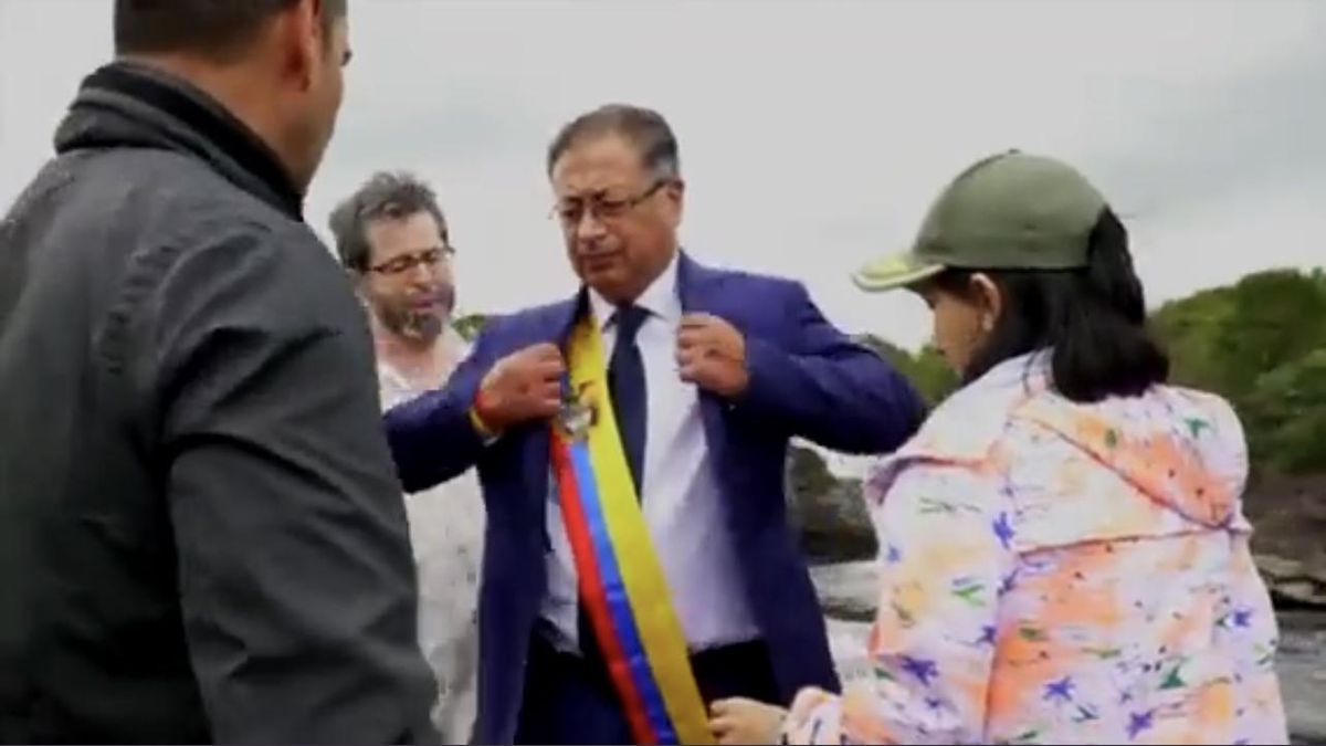 Reaparece el presidente Petro: prepara su imagen oficial en La Macarena