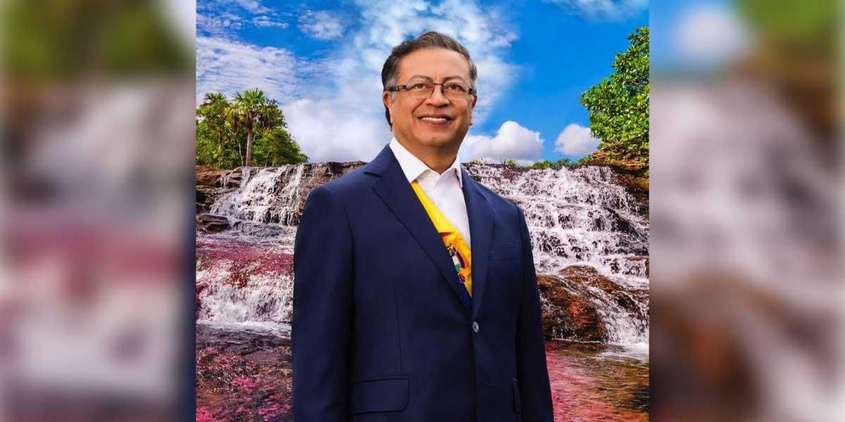 Revelan la foto oficial de Gustavo Petro como presidente