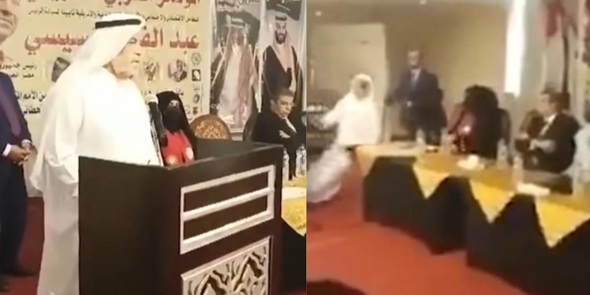 Embajador de Arabia Saudita murió repentinamente mientras daba un discurso