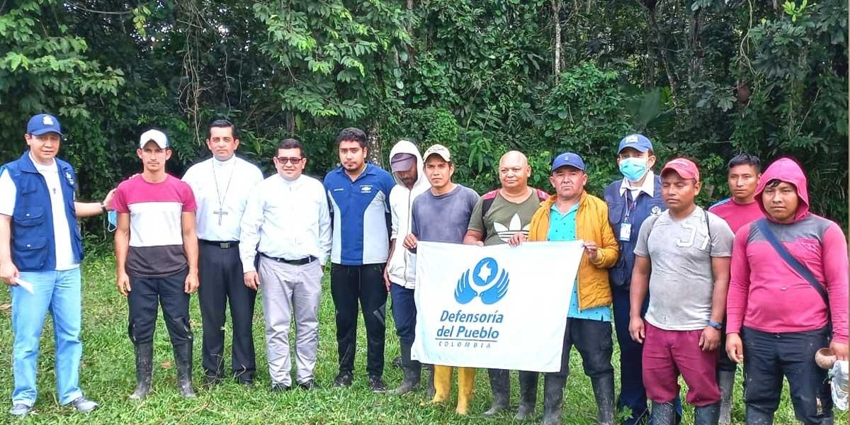 Defensoría del Pueblo recibe 9 personas liberadas por el ELN en Arauca