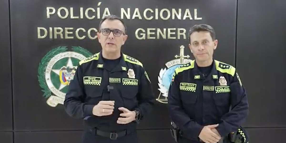 “Seré un fiel acompañante de su gestión”: general Vargas da la bienvenida al entrante director de la Policía, Henry Sanabria
