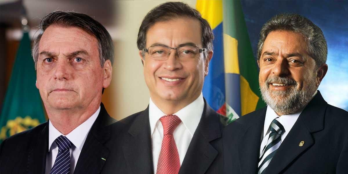 “Era un país correcto y ahora va a liberar drogas”: Bolsonaro ataca a Petro y dice que “gobierna como amigo de Lula”