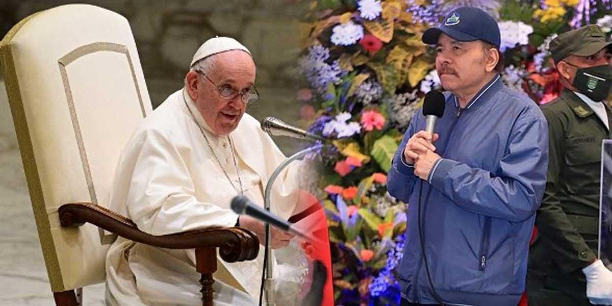 El papa rompe su silencio sobre Nicaragua pero evita condenar a Daniel Ortega