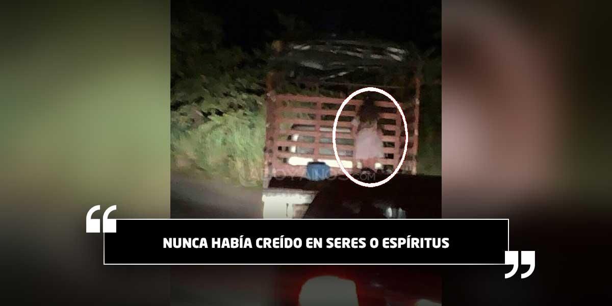 Circula foto de una presunta ‘niña fantasma’ vista en una carretera de Tolima: “iba colgada de un camión”
