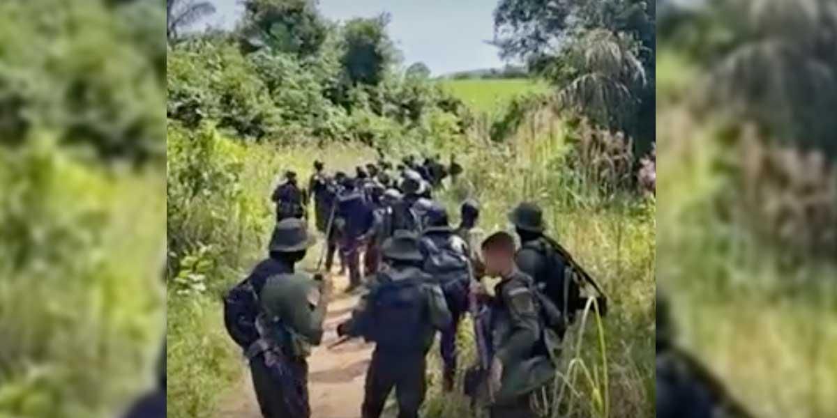 Campesinos concertan con fuerza publica para salir de cultivos de coca; uniformados de la policía y el ejército aceptan frenar erradicación