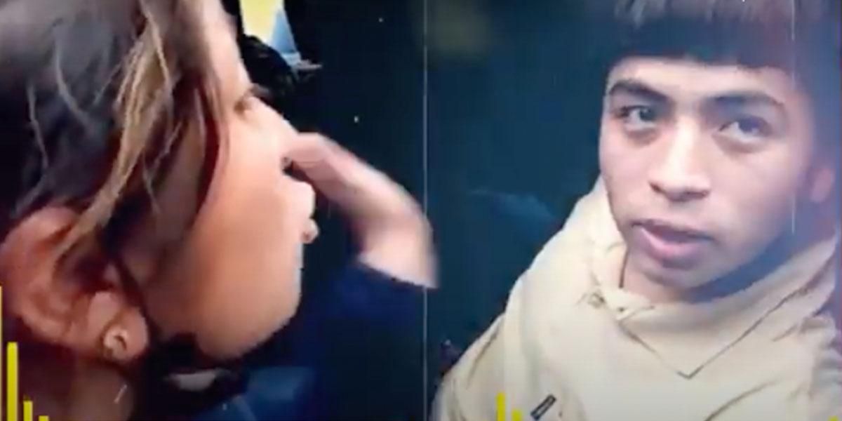 Video: “Cállate y aprende a respetar”, mamá cachetea a su hijo detenido por robo